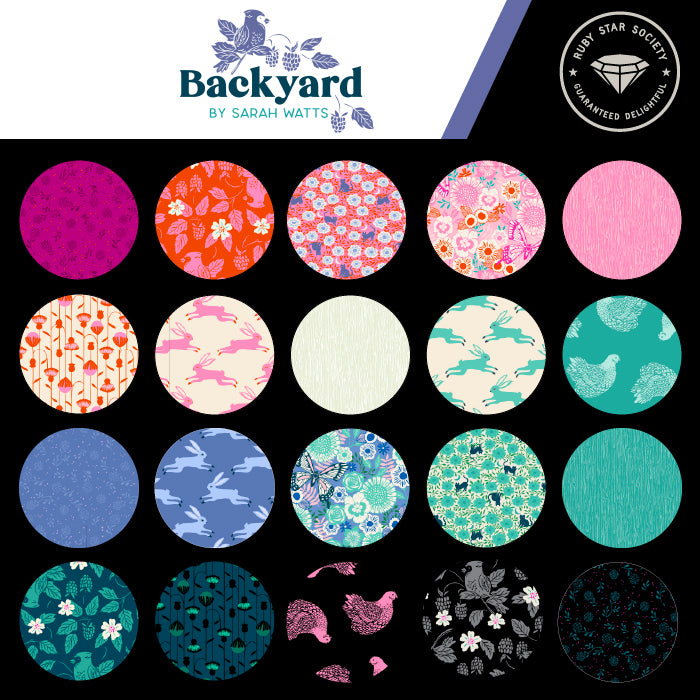 Ruby Star Society Backyard 5" Charm Pack