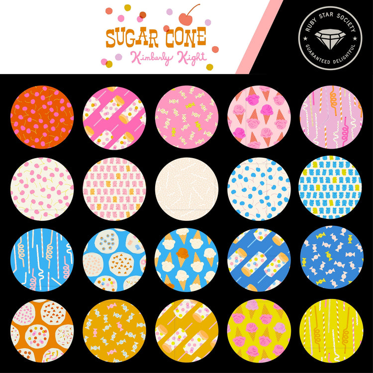 Ruby Star Society Sugar Cone - Straws - Macaron