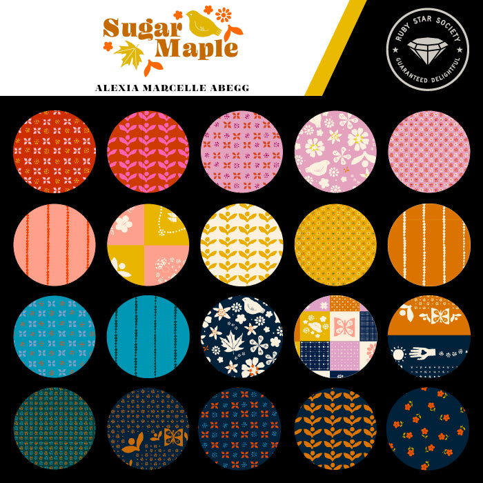 Ruby Star Society Sugar Maple 5" Charm Pack