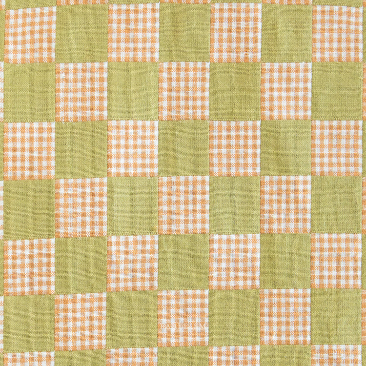 Fableism Checkmate Checkers - Double Cloth Reversible - Kiwi
