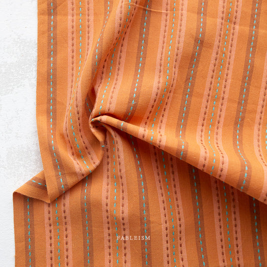 Fableism Canyon Springs - Stitch Stripe - Rust - Due Mid/End May 2024