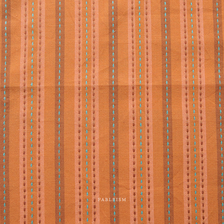 Fableism Canyon Springs - Stitch Stripe - Rust