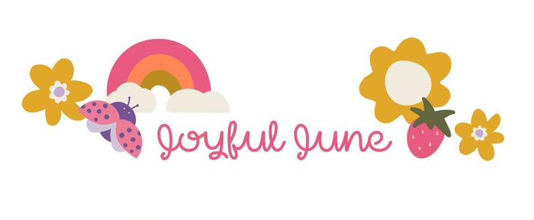 Sarah Hearts - Joyful June Retro Blossoms Quilt Kit