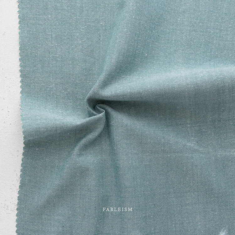 Fableism Everyday Chambray - Bay Leaf