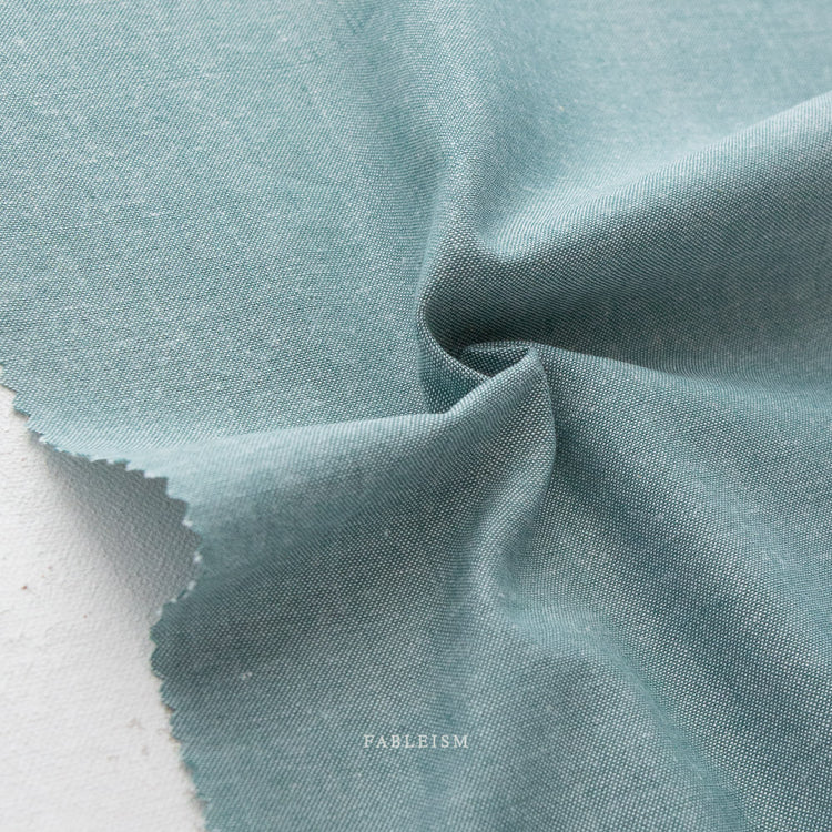 Fableism Everyday Chambray - Bay Leaf
