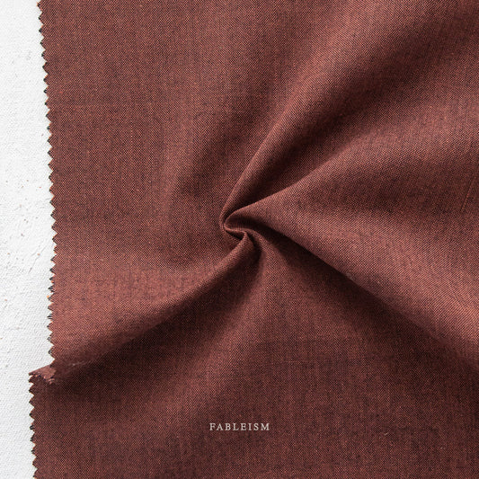 Fableism Nocturne Everyday Chambray - Garnet