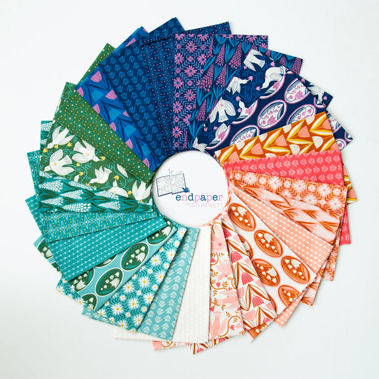 Ruby Star Society Endpaper 5" Charm Pack