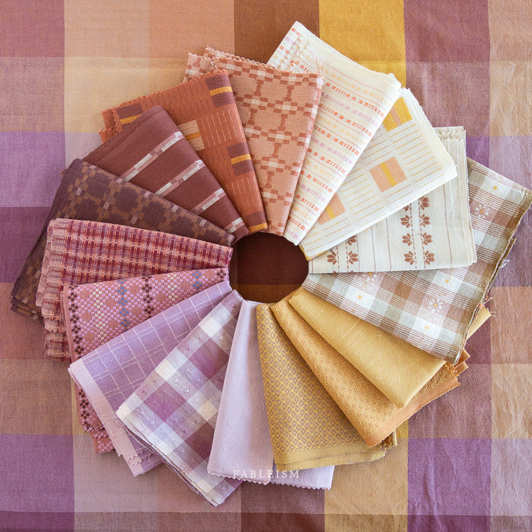 Fableism Golden Hour - Tweed Weave In Rosebed
