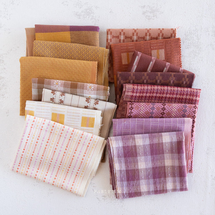 Fableism Golden Hour - Tweed Weave In Rosebed