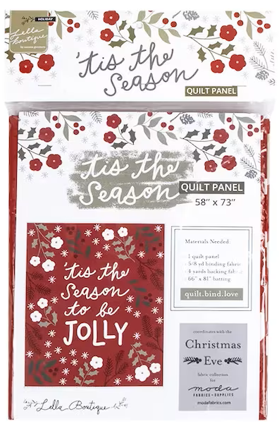 Moda Christmas Eve Printed Panel - 58" x 73"