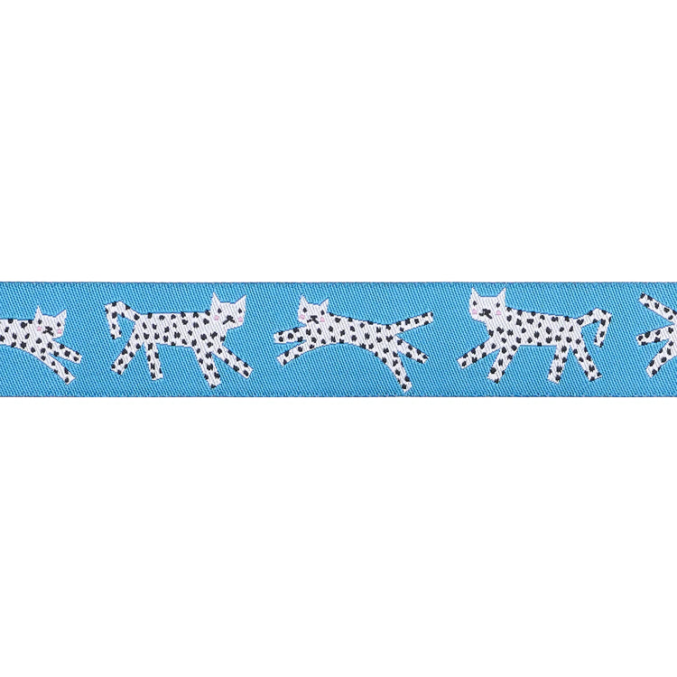 Ruby Star Society - The Best Of Rashida - Snow Leopards - 7/8" Width Ribbon
