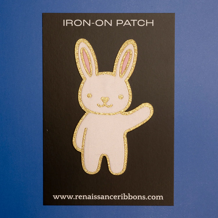 Ruby Star Society Iron-On Patch - Bunny