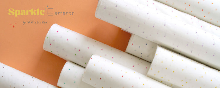 Art Gallery Fabrics - Sparkle Elements - Ashen Sparkle