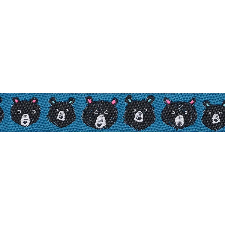Ruby Star Society - Teddy & the Bears In Thunder - 7/8" Width Ribbon