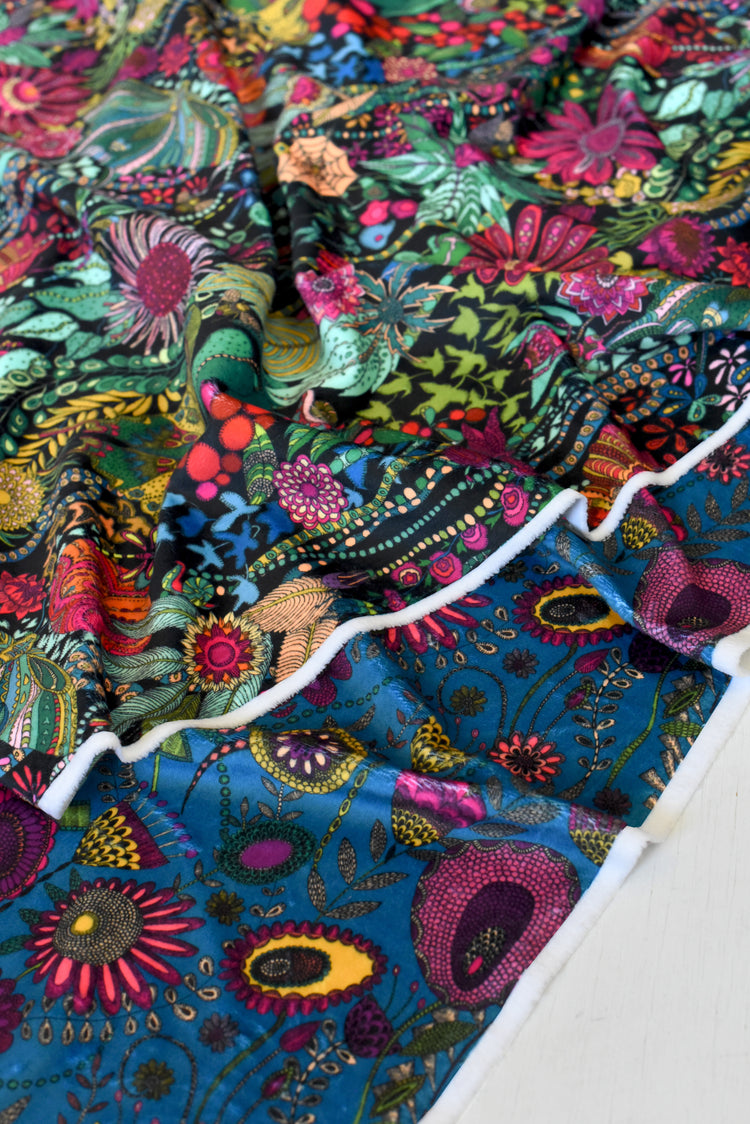 Windham Fabrics Twilight - Twilight Dance - Black Minky