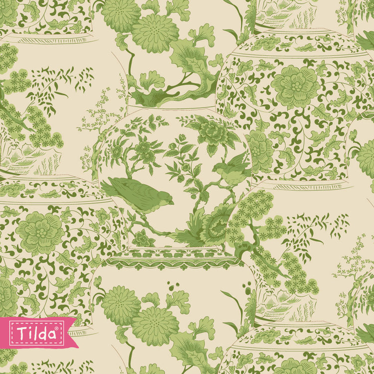 Tilda Chic Escape Vase Collection Green