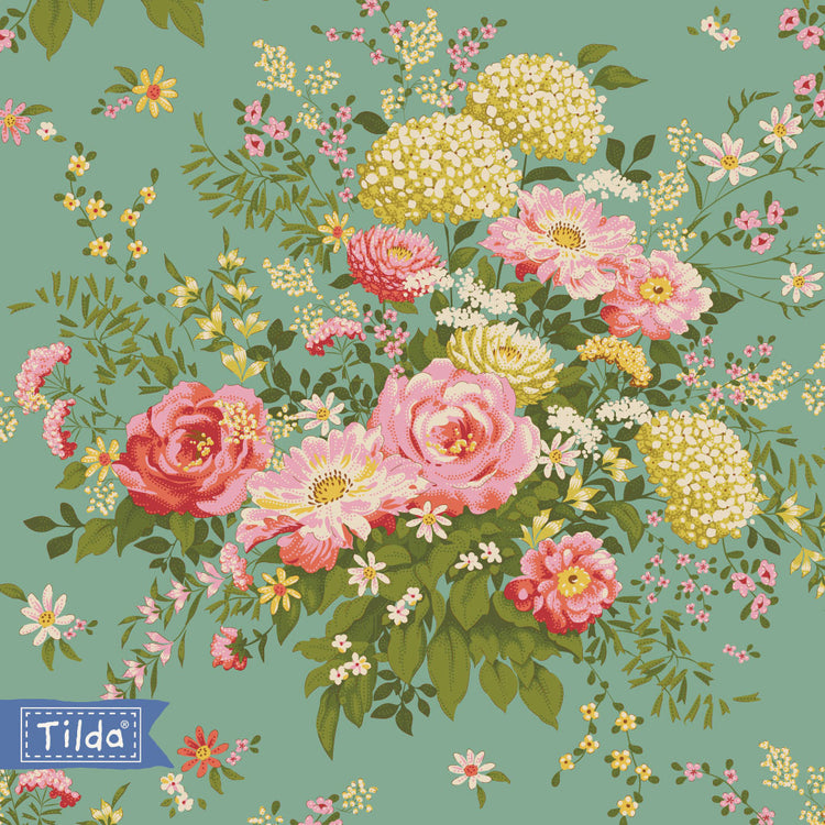Tilda Chic Escape Wildgarden Teal