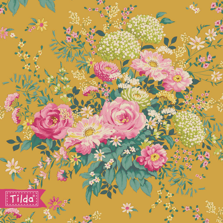 Tilda Chic Escape Wildgarden Mustard