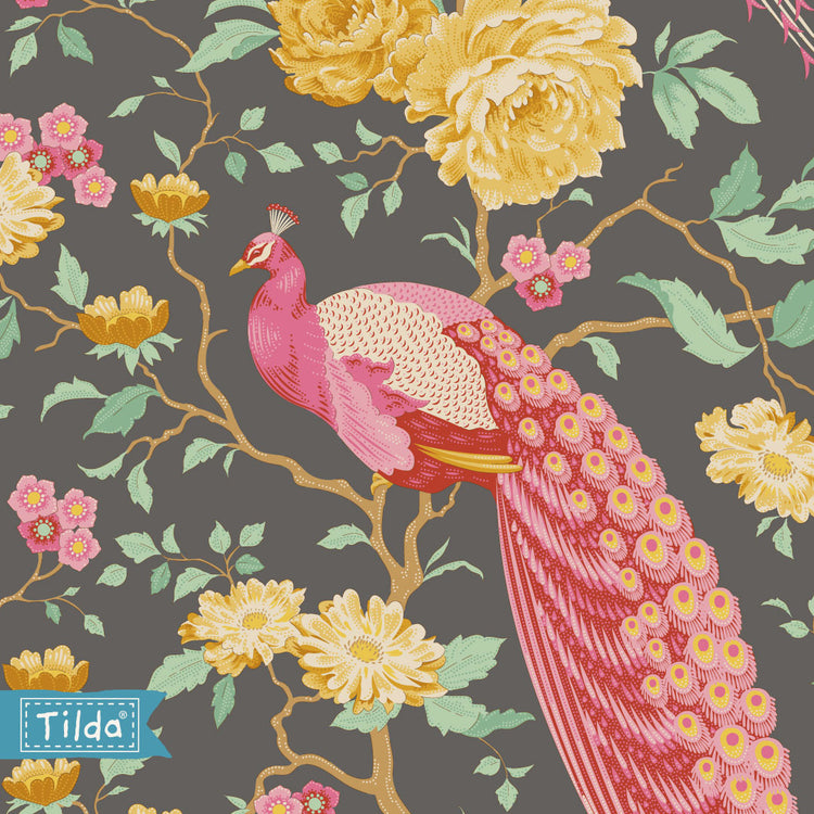 Tilda Chic Escape Peacock Tree Grey