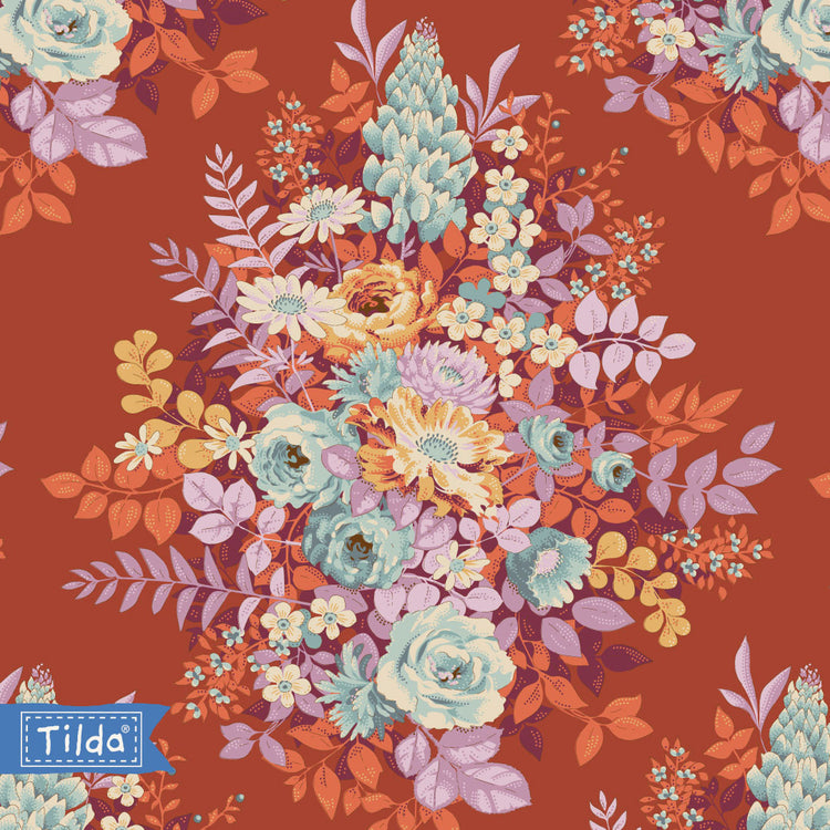 Tilda Chic Escape Whimsyflower Rust