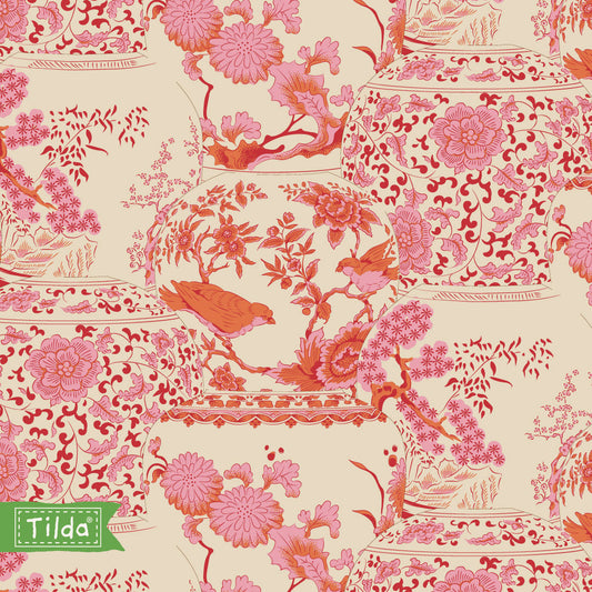 Tilda Chic Escape Vase Collection Pink