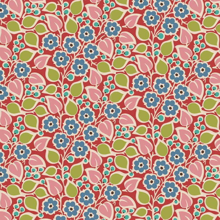 Tilda Pie In The Sky - Topsy Turvy Red