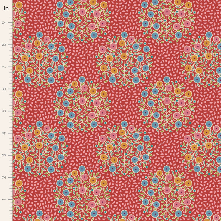 Tilda Pie In The Sky - Confetti Red