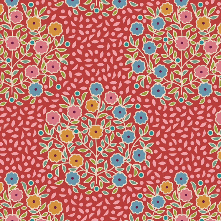 Tilda Pie In The Sky - Confetti Red
