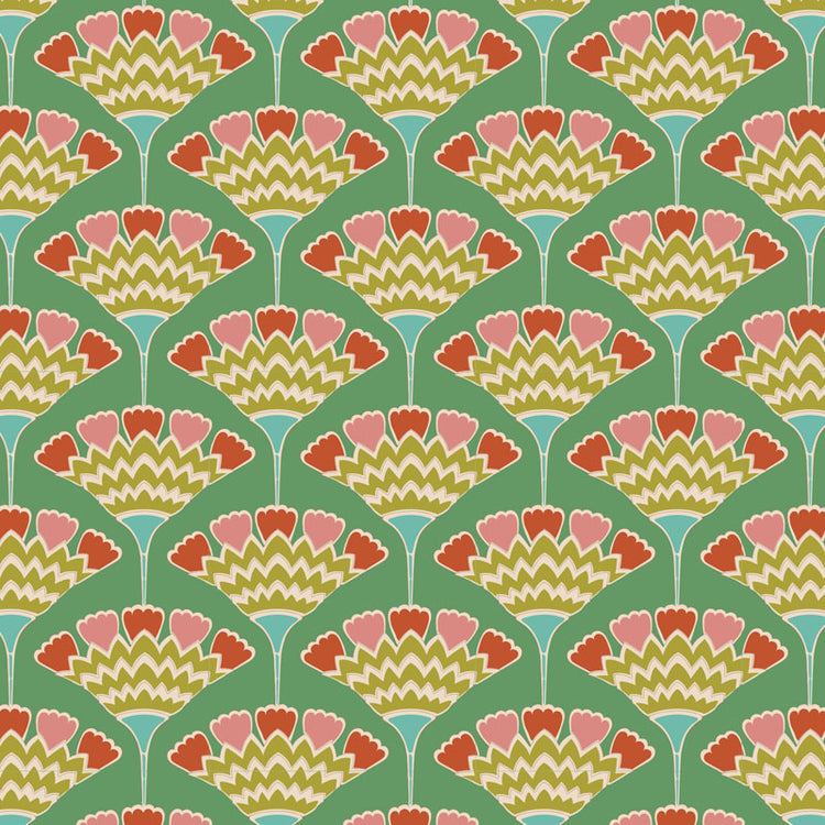Tilda Pie In The Sky - Tasselflower Green