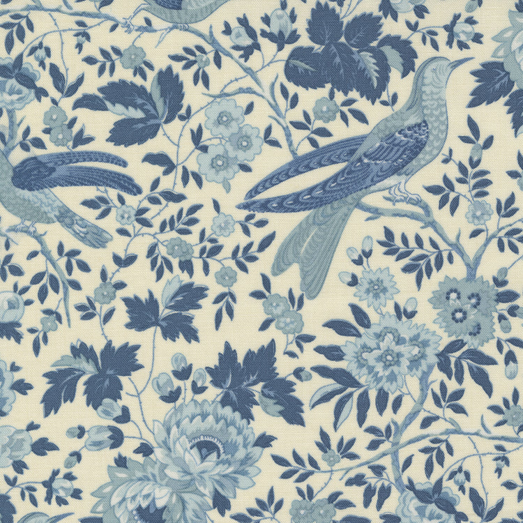 Moda Bleu De France - Bird Floral Pearl