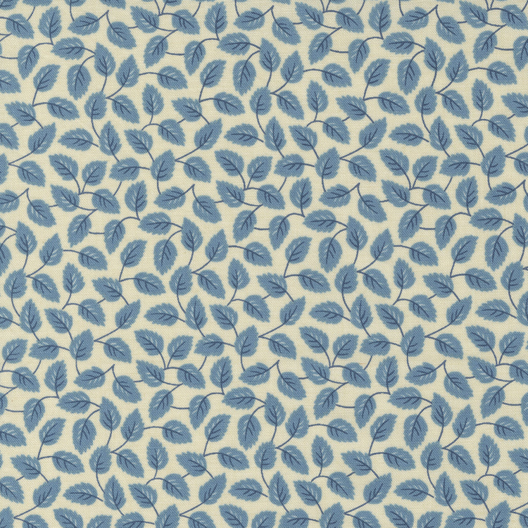 Moda Bleu De France - Packed Leaves Pearl