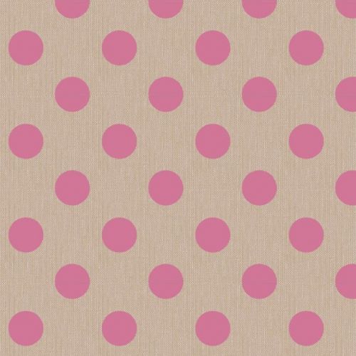 Tilda Chambray Dots Pink