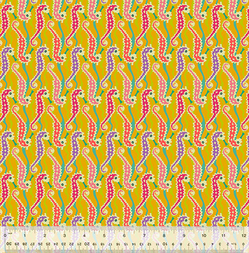 Sally Kelly - Atlantis - Seahorse Mustard