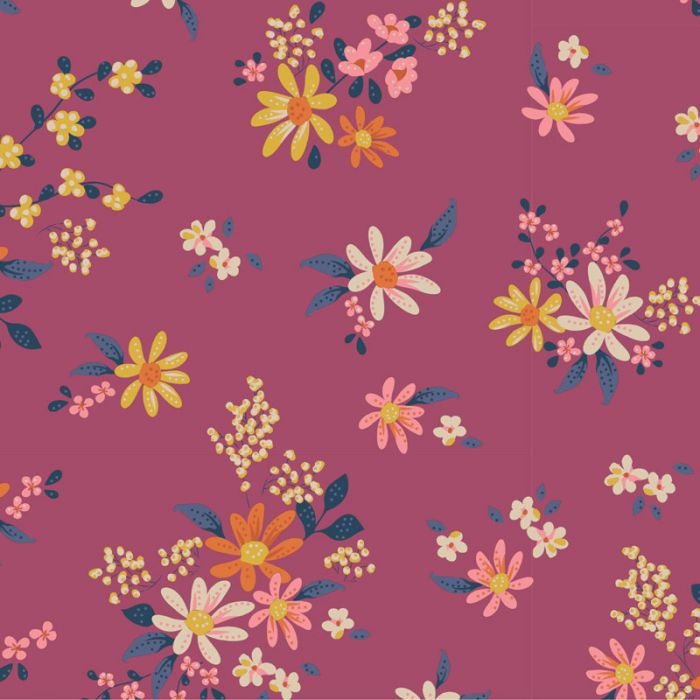 Tilda Daisyfield Plum