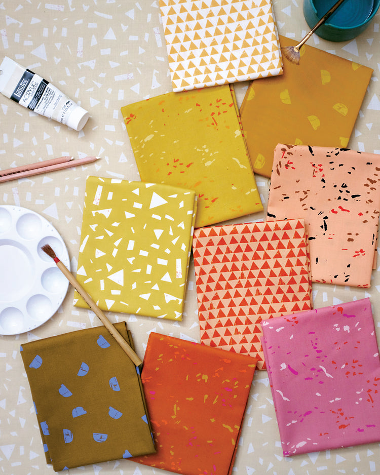 Miss Make - Circle Quilt Kit - Ruby Star Society Sketchbook Fabric