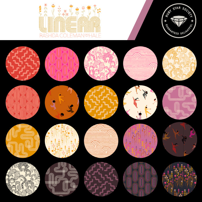 Ruby Star Society Linear Jelly Roll