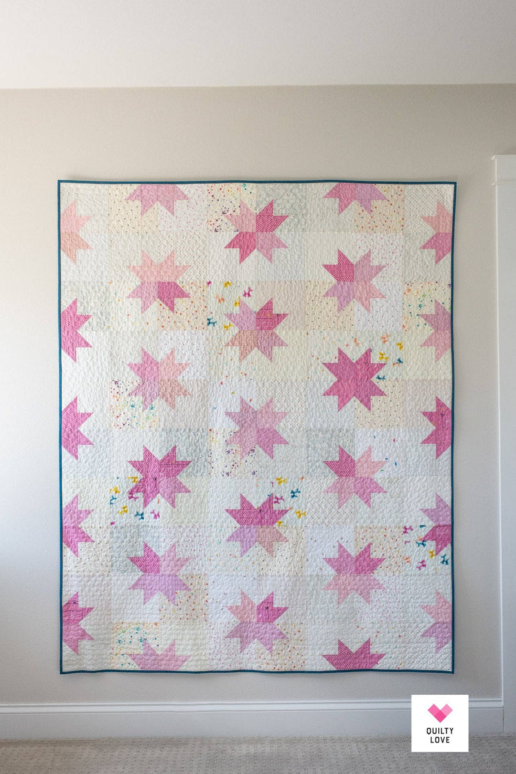 Quilty Love Star Pop II Quilt Pattern