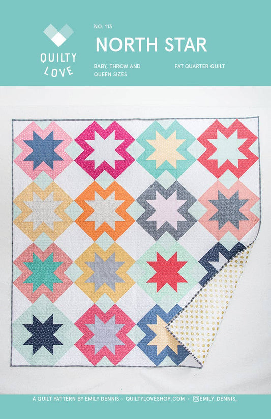 Quilty Love North Star Quilt Pattern