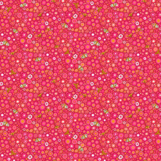 Andover - Alison Glass - Camp Kitschy Lala - Daisy Field Cardinal