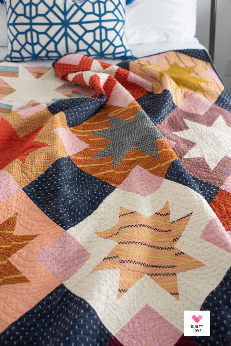 Quilty Love North Star Quilt Pattern