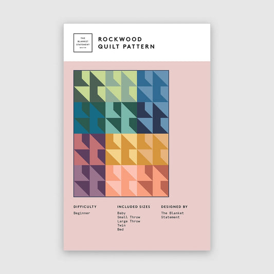 The Blanket Statement - Rockwood Quilt Paper Pattern