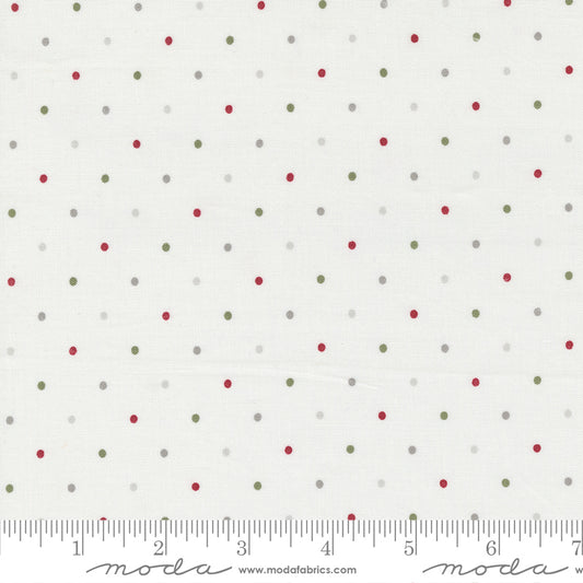 Moda Christmas Eve -  Merry Dot - Snow