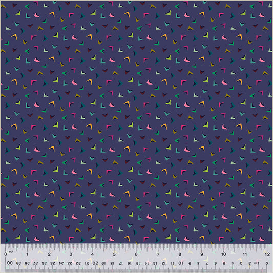 Windham Fabrics - Botanica -  Flutter Indigo