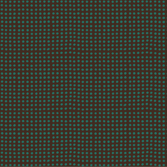 Ruby & Bee Blenders - Dots - Truffle / China Blue