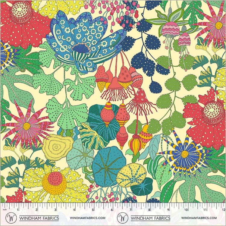 Sally Kelly - Sunshine - Peony Park - Cream