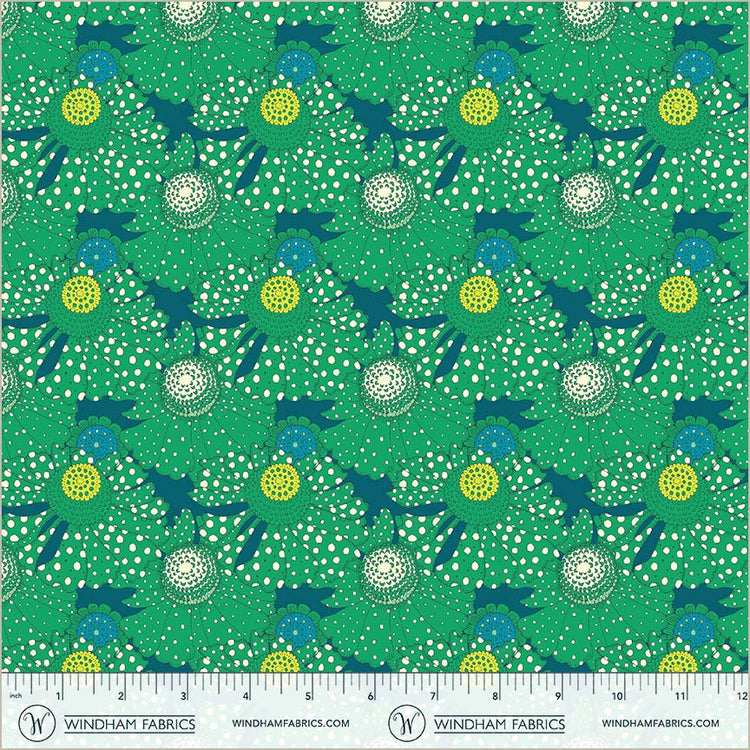 Sally Kelly - Sunshine - Polka Flower - Chlorophyll