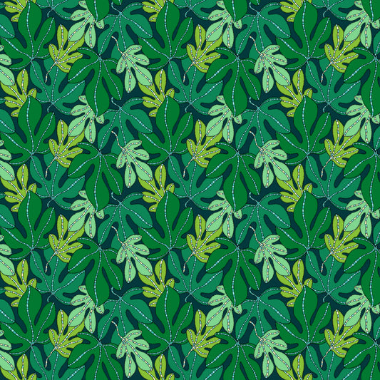 Sally Kelly - Sunshine - Monstera - Forest