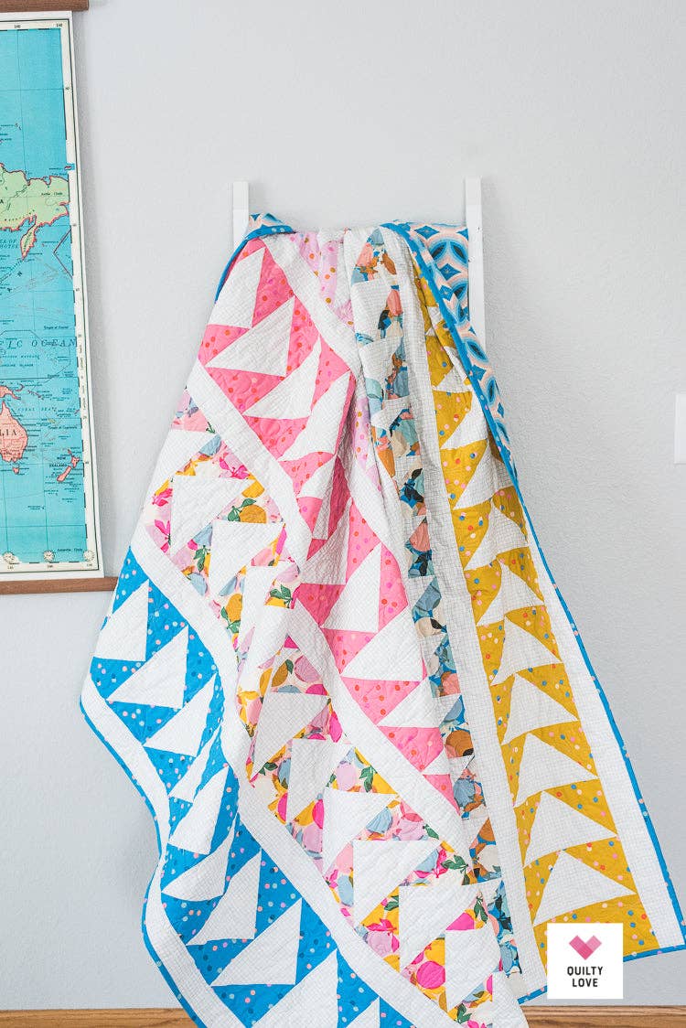 Quilty Love Flying Quilt Pattern