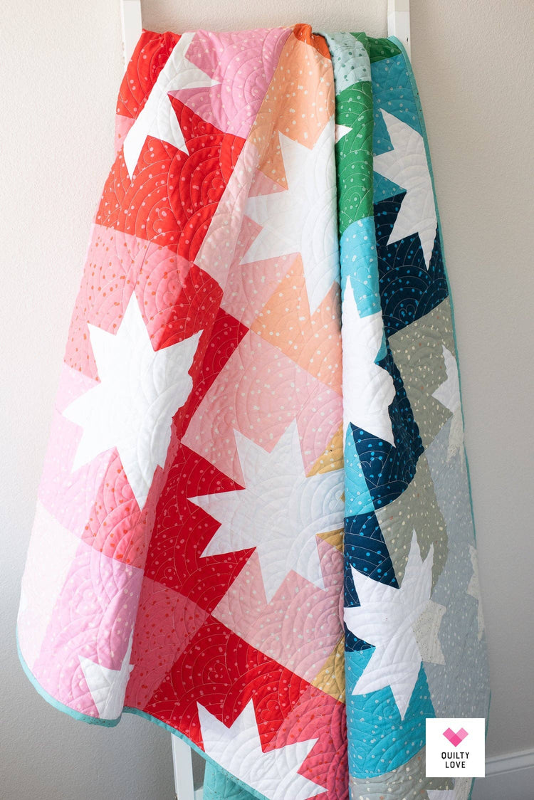 Quilty Love Star Pop II Quilt Pattern