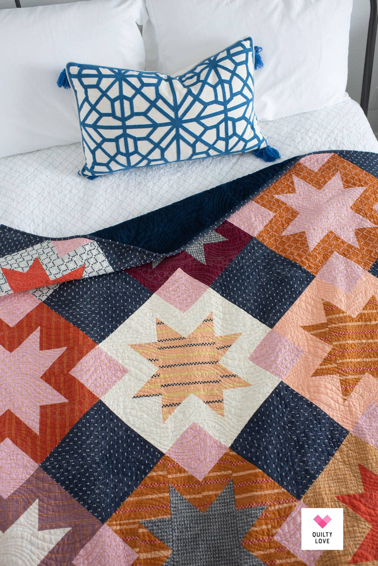 Quilty Love North Star Quilt Pattern